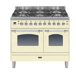 ILVE PDN1006E3 Milano Dual Fuel Range Cooker Cream